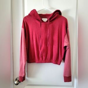 American Eagle Color Block Hoodie
